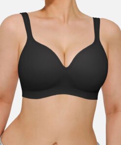 Seamless Wireless Adjustable Comfort Minimizer Support Bra